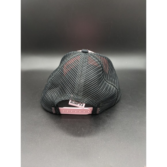 Pink and Black UA Sportswear ESPN X Games Snapback Cap Trucker Hat 2 Signatures - Picture 4 of 9